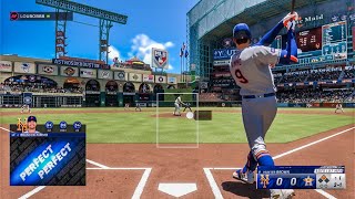 MLB The Show 24 Online Rated Mets vs Astros PS5 Gameplay [upl. by Piper]