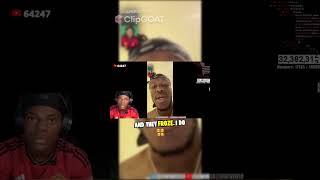 KSI reluctantly sings his song for Speed ishowspeed [upl. by Maxie644]