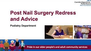 Nail Surgery Redress [upl. by Anoiuq]