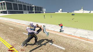 FOUR FRANKLIN STUCK IN MULTIVERSAE  THANOS VS FRANKLINS  INDIAN BIKES DRIVING 3D GAMEPALY [upl. by Anairad]