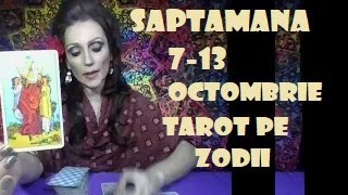 Tarot Interactiv pe Zodii Saptamana 7  13 Octombrie 2024 Horoscop [upl. by Clary214]