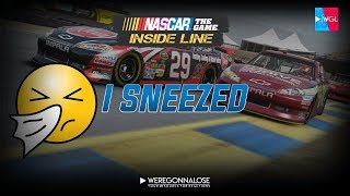 NASCAR Inside Line  I Sneezed  Hilarious Funny Nascar Online Reactions [upl. by Thomey]