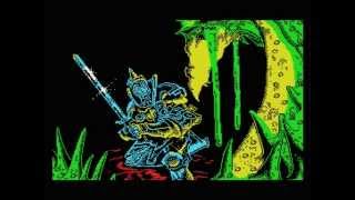 Camelot Warrior  MSX version walkthrough [upl. by Petta]