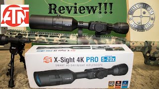 ATN XSight 4K PRO FULL REVIEW [upl. by Dira]