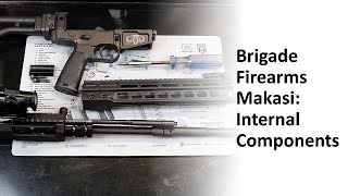 Brigade Firearms Makasi AR15  FAL Hybrid Internal Components [upl. by Ahsiya]