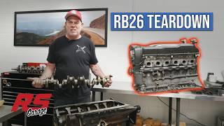 Stock RB26 Engine Teardown  How Does It Compare to a 2JZ  RS Garage [upl. by Thorma]