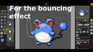 pokemon sprite animation using piskel [upl. by Freiman]