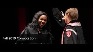 McGill University 2019 Fall Convocation PM [upl. by Norabel508]