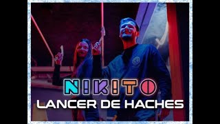 NIKITO WORLD  LANCER DE HACHES RosnySousBois [upl. by Nivle]