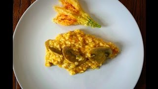 Risotto de calabaza y champiñones [upl. by Dempster]