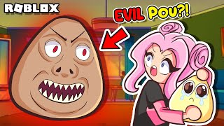 Pou is EVIL  Roblox  Bous Revenge [upl. by Dickie7]