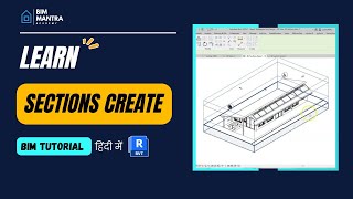 How to create sections and modifications in Revit  BIM Mantra revit bim [upl. by Nosdrahcir]