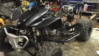 Trx450r  Taking Carb OffI Guess [upl. by Sone487]