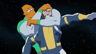 Immortal vs Allen Full Fight Scene Invincible Season 2 Episode 5 [upl. by Hars]