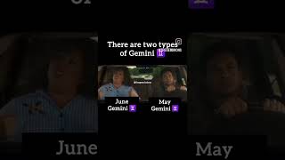 May Gemini vs June Gemini maygemini junegemini [upl. by Htebzile773]