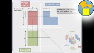 Dreitafelprojektion  Technisches Zeichnen  Rueff [upl. by Treblig]