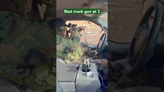 Best truck gun pt 2 guns rifle gun truck shooting sigsauer tactical military prepper shot [upl. by Ztnarf]