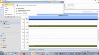 Calendar Ribbon in Outlook 2010 [upl. by Consalve]