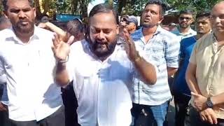 Goan Reporter SFX Issue Dagley from Velim Speech at the Margao Protest [upl. by Alyakam726]