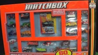 Mega 60Pack Collection From Matchbox 60th Anniversary 2013 [upl. by Lotsyrc693]