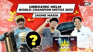 UNBOXING KYT R2R JAUME MASIA WORLD CHAMPION MOTO3 2023🔥 HELM LOKAL SPECIAL EDITION PEMBALAP ❗️❗️ [upl. by Edelman]