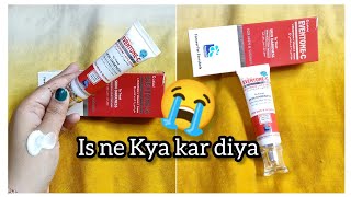 EventoneC Cream Honest Review 😭youtube skincare skincareroutine eventone [upl. by Oinigih]