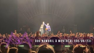 M Duo Nombril 2023 avec Anaïs Francos de Montréal 77 [upl. by Niamrej218]