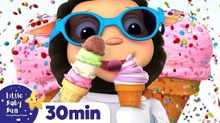 Ice Cream Song More Nursery Rhymes amp Kids Songs  ABCs and 123s  Learn With Little Baby Bum [upl. by Livingstone]