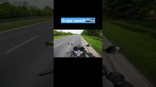 Grupa speed 🚔👮‍♂️ motocykl motocyklista motocykle motocyklistka suzuki policja [upl. by Alejoa238]