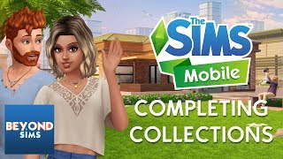 COMPLETING COLLECTIONS TUTORIAL  The Sims Mobile [upl. by Aciretal738]