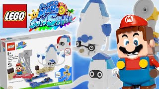 New Lego SUPER MARIO SUNSHINE GOOPER BLOOPER CHAOS Expansion Set  Custom Mario Set [upl. by Adekam]