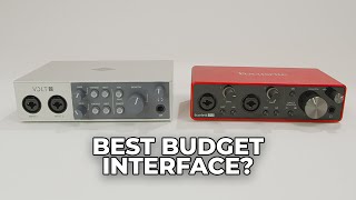 Best Audio Interface on a BUDGET  Volt 2 vs Scarlett 2i2 [upl. by Hazrit]