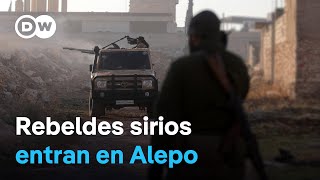 Islamistas entran en la segunda ciudad siria tras fulminante ofensiva [upl. by Grannie]