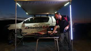 Drivetech 4x4 LED Light Camping range [upl. by Chemar34]