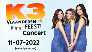 K3 concert 14u30 Vlaanderen Feest 2022 [upl. by Pincince]