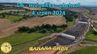 D6  Hořovičky  obchvat  4srpen 2024 [upl. by Vachel]