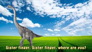 Carnivore VS Herbivore Family Finger Family  Nursery Rhymes  Dinosaurs Finger Family [upl. by Cato405]