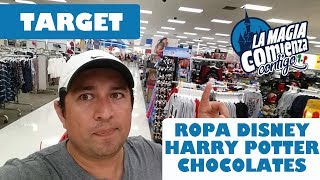 TARGET  ROPA DISNEY  HARRY POTTER  CHOCOLATES Y MÁS [upl. by Adrian467]