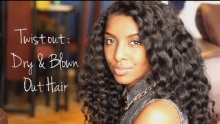 How To Get Perfect Twist Out  Natural Hair [upl. by Lusar]