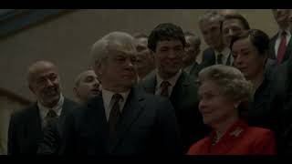 The Crown S05E06  Drunk Boris Yeltsin and the Queen [upl. by Podvin203]