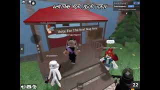 Funny mm2 moments White French’s frie guy [upl. by Landmeier450]