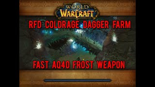 How to Farm Coldrage Dagger from Razorfen Downs RFD  Entry and Exit [upl. by Hildie]