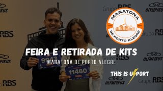 MARATONA DE PORTO ALEGRE 2024 l Feira e Retirada de Kit [upl. by Lexine]