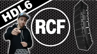 Best Compact Line Array Sound System  RCF HDL6 Line Array Overview And Demo  HDL6 Fly Bar [upl. by Drol]