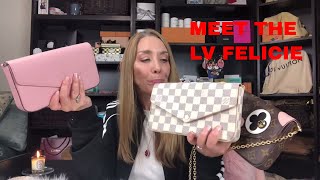 Quick Overview Of The Louis Vuitton Felicie  50plusluxurystyle [upl. by Tonry464]