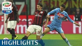 Milan  Napoli 04  Highlights  Matchday 7  Serie A TIM 201516 [upl. by Aniuqaoj749]