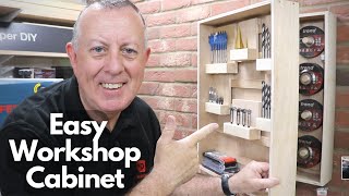 How to Build an Easy Workshop Cabinet [upl. by Rozelle]