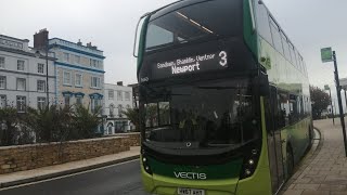 southern vectis 1151 1152 1520 1525 1613 1660 1693 on route 3 4 9 2 at Ryde bus station [upl. by Lukash897]