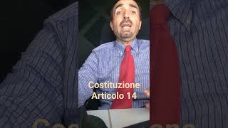 Chiarelli legge la Costituzione articolo 14 [upl. by Sivrat343]