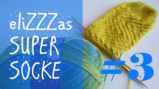 Stricken mit eliZZZa  eliZZZas Super Socke  Teil 3 [upl. by Sauls137]